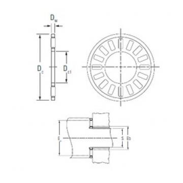 KOYO NTA-2031 needle roller bearings