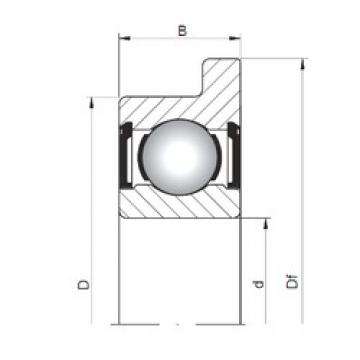 2,5 mm x 6 mm x 2,6 mm  ISO FL618/2,5 ZZ deep groove ball bearings