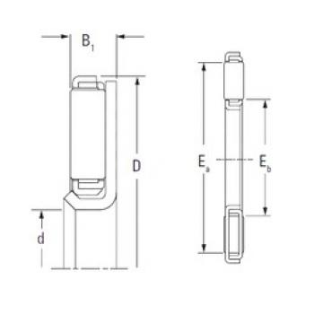 KOYO FNTF-2847 needle roller bearings