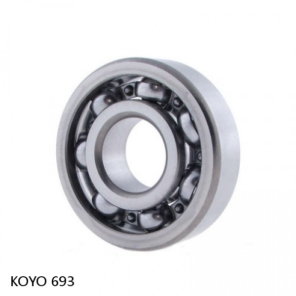 693 KOYO Single-row deep groove ball bearings