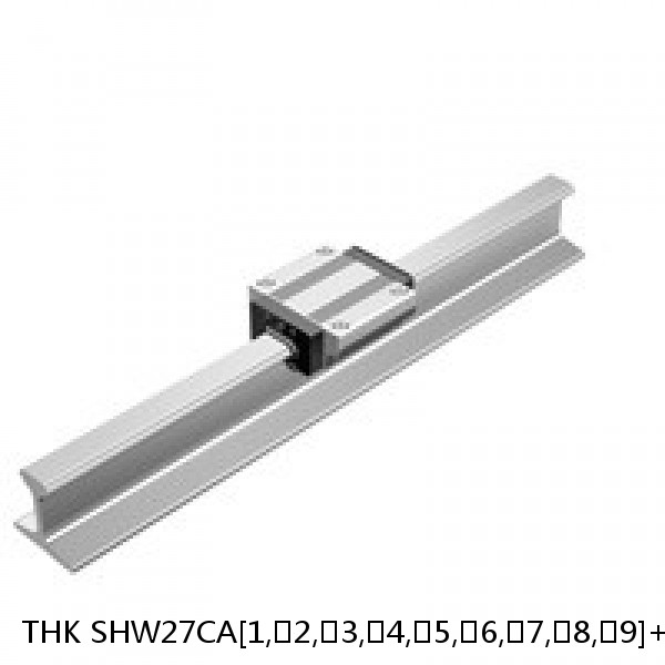 SHW27CA[1,​2,​3,​4,​5,​6,​7,​8,​9]+[74-3000/1]L[H,​P,​SP,​UP] THK Linear Guide Caged Ball Wide Rail SHW Accuracy and Preload Selectable