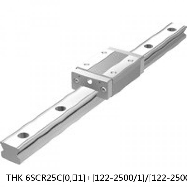 6SCR25C[0,​1]+[122-2500/1]/[122-2500/1]L[P,​SP,​UP] THK Caged-Ball Cross Rail Linear Motion Guide Set