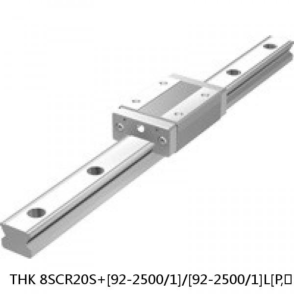 8SCR20S+[92-2500/1]/[92-2500/1]L[P,​SP,​UP] THK Caged-Ball Cross Rail Linear Motion Guide Set