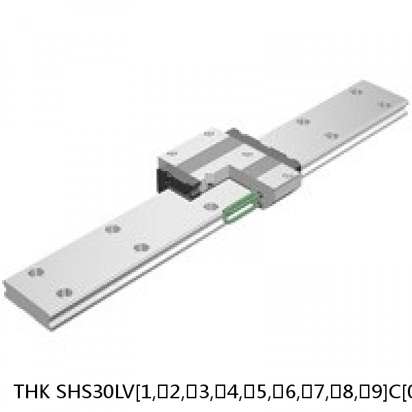 SHS30LV[1,​2,​3,​4,​5,​6,​7,​8,​9]C[0,​1]+[144-3000/1]L[H,​P,​SP,​UP] THK Linear Guide Standard Accuracy and Preload Selectable SHS Series