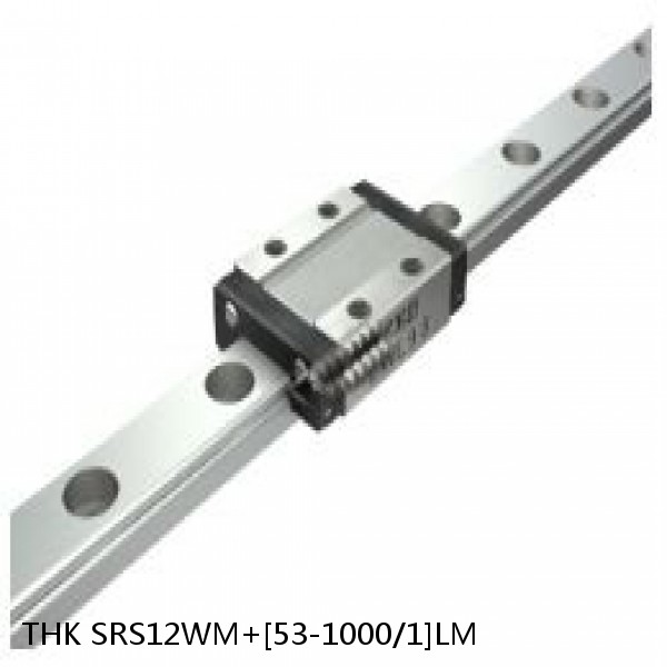 SRS12WM+[53-1000/1]LM THK Miniature Linear Guide Caged Ball SRS Series