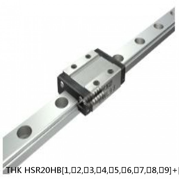 HSR20HB[1,​2,​3,​4,​5,​6,​7,​8,​9]+[103-3000/1]L[H,​P,​SP,​UP] THK Standard Linear Guide Accuracy and Preload Selectable HSR Series