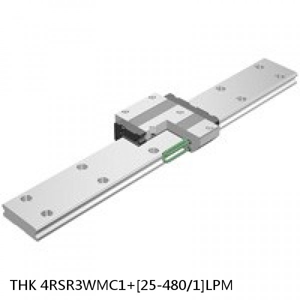 4RSR3WMC1+[25-480/1]LPM THK Miniature Linear Guide Full Ball RSR Series