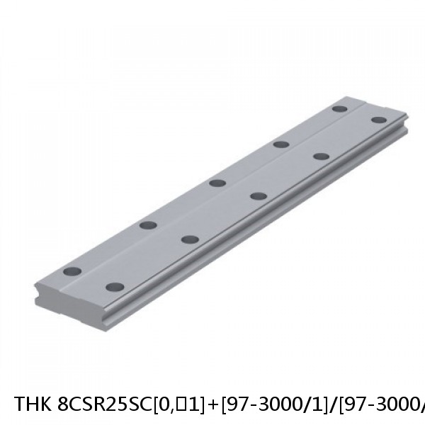 8CSR25SC[0,​1]+[97-3000/1]/[97-3000/1]L[P,​SP,​UP] THK Cross-Rail Guide Block Set
