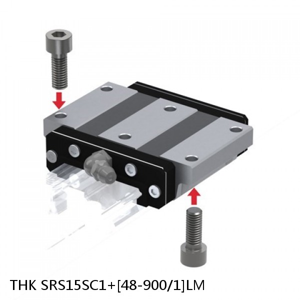 SRS15SC1+[48-900/1]LM THK Miniature Linear Guide Caged Ball SRS Series