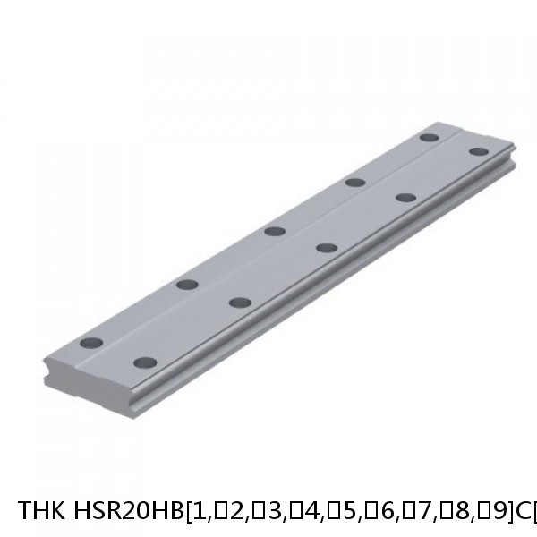 HSR20HB[1,​2,​3,​4,​5,​6,​7,​8,​9]C[0,​1]+[103-3000/1]L THK Standard Linear Guide Accuracy and Preload Selectable HSR Series