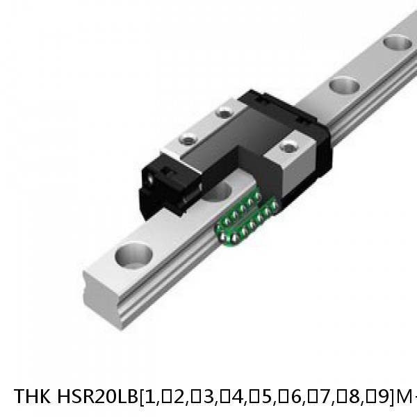 HSR20LB[1,​2,​3,​4,​5,​6,​7,​8,​9]M+[103-1480/1]LM THK Standard Linear Guide Accuracy and Preload Selectable HSR Series