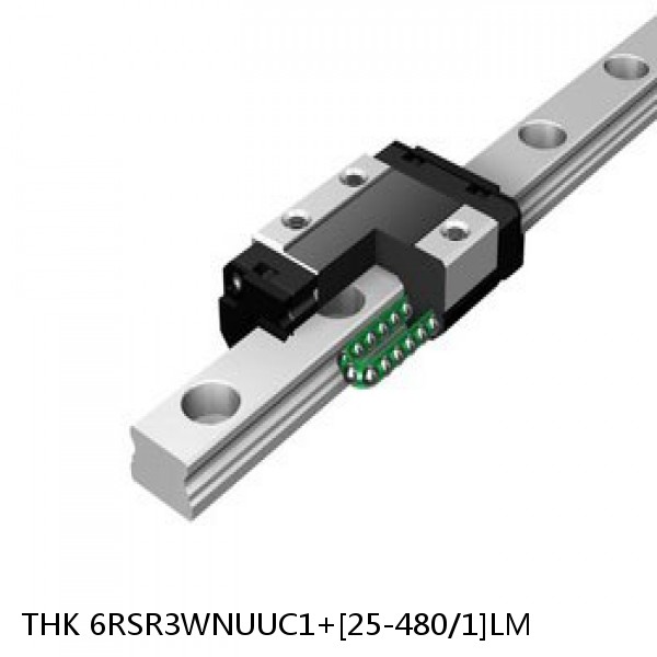 6RSR3WNUUC1+[25-480/1]LM THK Miniature Linear Guide Full Ball RSR Series