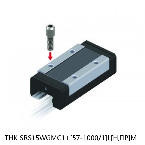 SRS15WGMC1+[57-1000/1]L[H,​P]M THK Miniature Linear Guide Full Ball SRS-G Accuracy and Preload Selectable