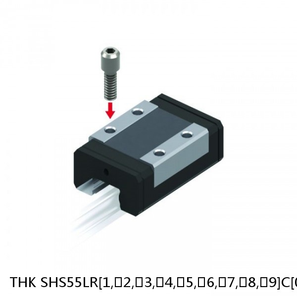 SHS55LR[1,​2,​3,​4,​5,​6,​7,​8,​9]C[0,​1]+[230-3000/1]L THK Linear Guide Standard Accuracy and Preload Selectable SHS Series