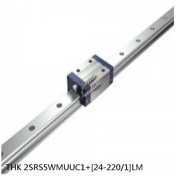 2SRS5WMUUC1+[24-220/1]LM THK Miniature Linear Guide Caged Ball SRS Series