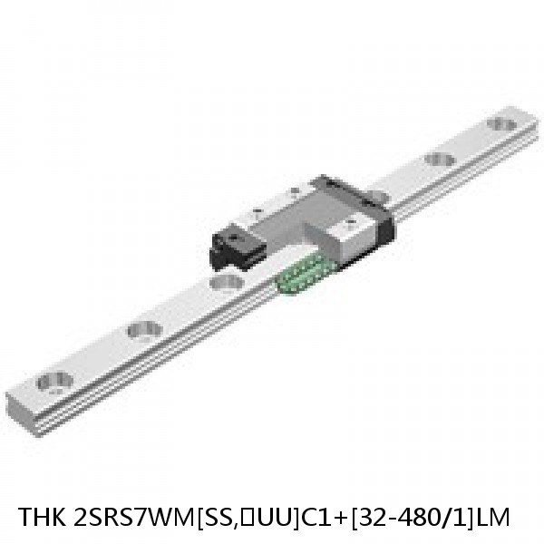 2SRS7WM[SS,​UU]C1+[32-480/1]LM THK Miniature Linear Guide Caged Ball SRS Series