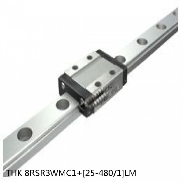 8RSR3WMC1+[25-480/1]LM THK Miniature Linear Guide Full Ball RSR Series