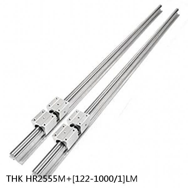 HR2555M+[122-1000/1]LM THK Separated Linear Guide Side Rails Set Model HR