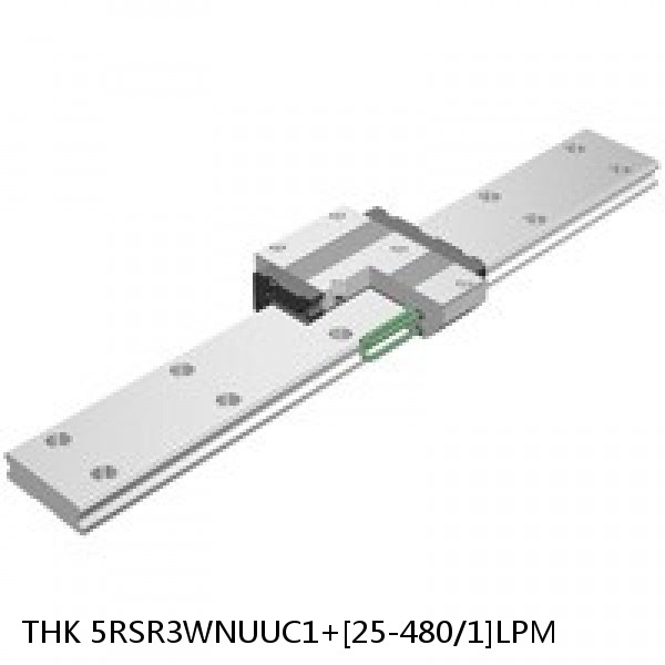 5RSR3WNUUC1+[25-480/1]LPM THK Miniature Linear Guide Full Ball RSR Series