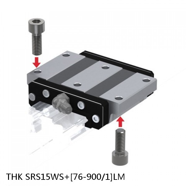 SRS15WS+[76-900/1]LM THK Miniature Linear Guide Caged Ball SRS Series