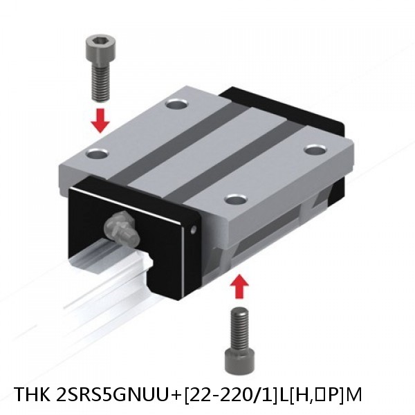 2SRS5GNUU+[22-220/1]L[H,​P]M THK Miniature Linear Guide Full Ball SRS-G Accuracy and Preload Selectable